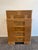 1930s Vintage Burled Wood Art Deco High Boy Cabinet For Sale - Image 9 of 9