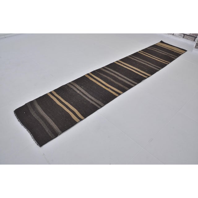 Textile 1960s Anatolian Kurdish Handwoven Runner Rug For Sale - Image 7 of 10
