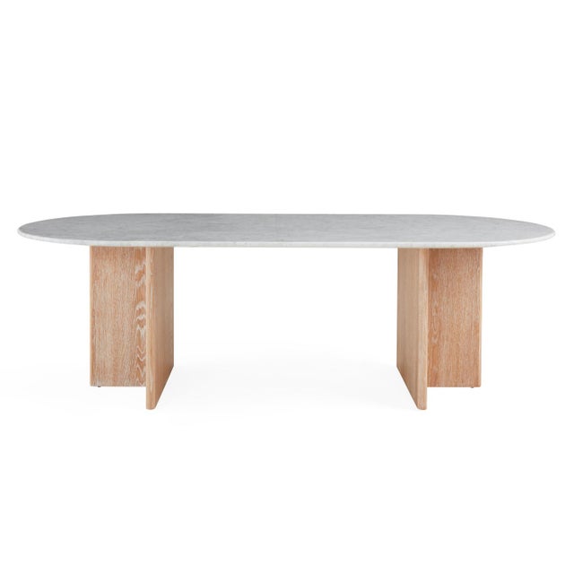 Jonathan Adler Brussels T-Base Dining Table | Chairish