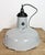 Industrial Grey Enamel Factory Pendant Lamp, 1960s For Sale - Image 15 of 17
