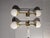 Gold Glass Cup Sconces from Alberello, Set of 2 For Sale - Image 8 of 14