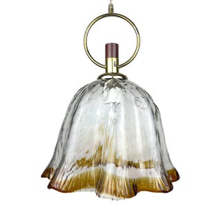 Vintage Italian Murano Pendant Lamp, 1970s For Sale