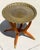 Vintage Moroccan Hand-Engraved Brass Tray Coffee & Side Table Set, 1960s For Sale - Image 9 of 18