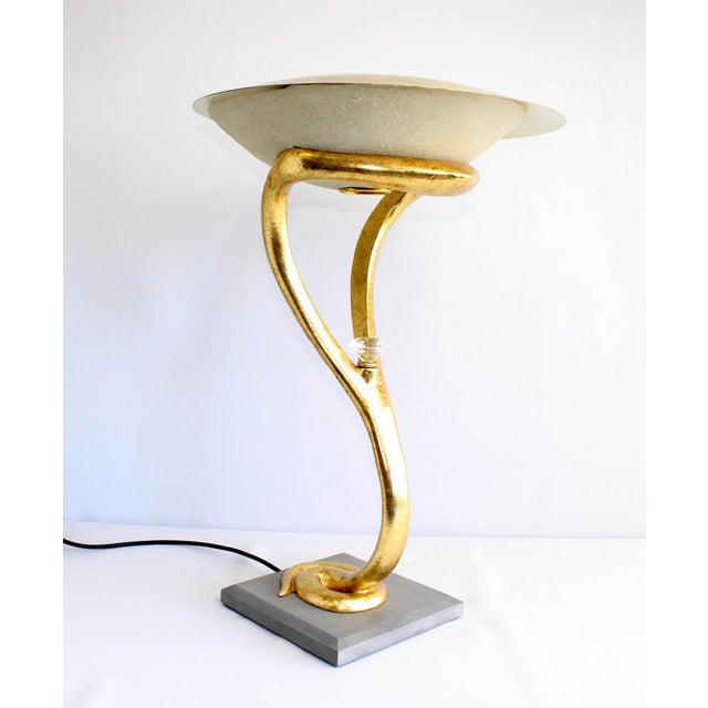 Glass Cobra Table Lamp with Swarovski Crystal from ISA Corsi For Sale - Image 7 of 7