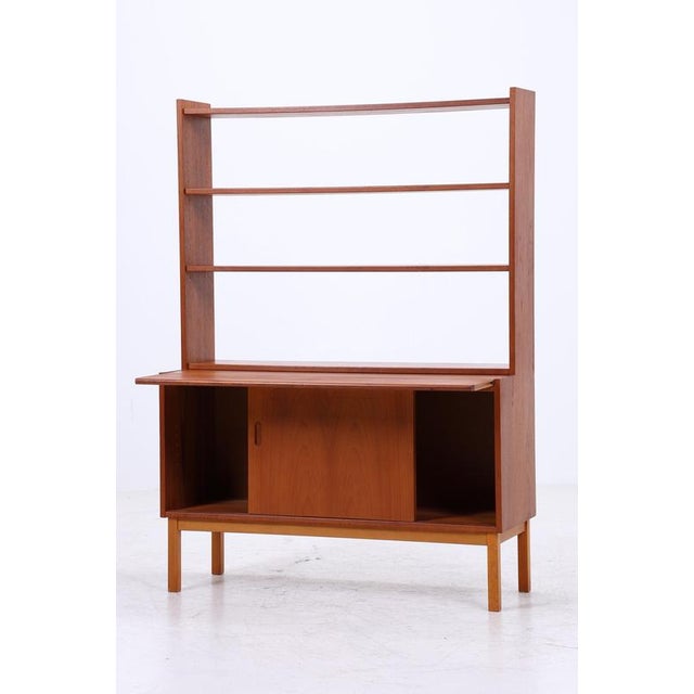 1960s Vintage Teak Bookcase in Wood, 1960s For Sale - Image 5 of 18