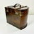 1980s Vintage Americana Boho Chic Wood and Faux Leather Strap Storage Box, After Ralph Lauren For Sale - Image 11 of 14
