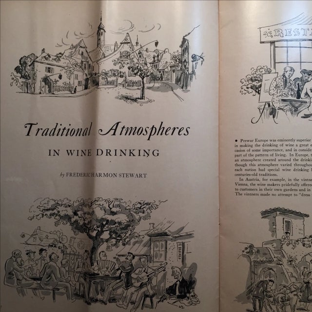 Red The American Wine Merchant, 1944 For Sale - Image 8 of 10