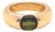 Cartier 18ct Yellow Gold Vintage Ellipse Peridot Ring 2.00ct 22.09g, Size 11 For Sale