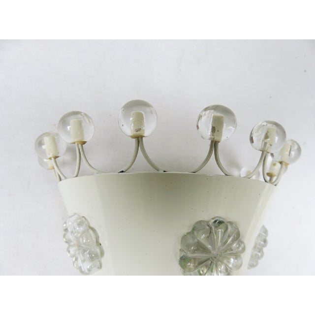 Ceiling Light and Wall Lights from L. A. Riedinger Bronzewarenfabrik Gmbh, Augsburg, 1950s, Set of 3 For Sale - Image 15 of 18