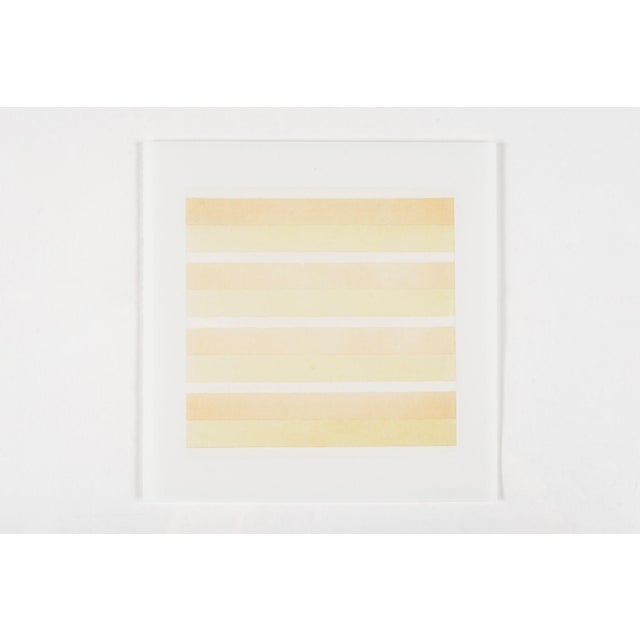 Agnes Martin Limited Edition Lithograph Print Set of 10, Minimalist Abstract Wall Art, 1990s For Sale - Image 12 of 18