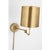 Visual Comfort Barbara Barry for Visual Comfort Signature Go Lightly Swing Arm Wall Light in Soft Brass with Soft Brass Shade For Sale - Image 4 of 8