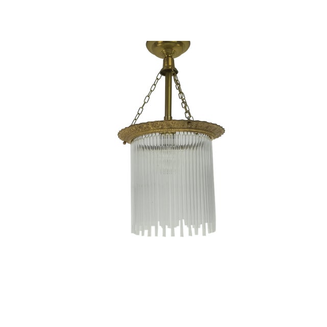 French Bedroom Hanging Lamp, 1920s For Sale