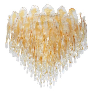21st Century Murano Stalattiti Chandelier by Fabio LTD For Sale
