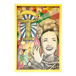 Contemporary Original Oil Painting Signed Porkchop For Sale