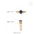 Vintage Style 1.01ct Blue Sapphire Birthstone 14k Gold Diamond Proposal Ring Size 4 For Sale - Image 11 of 17