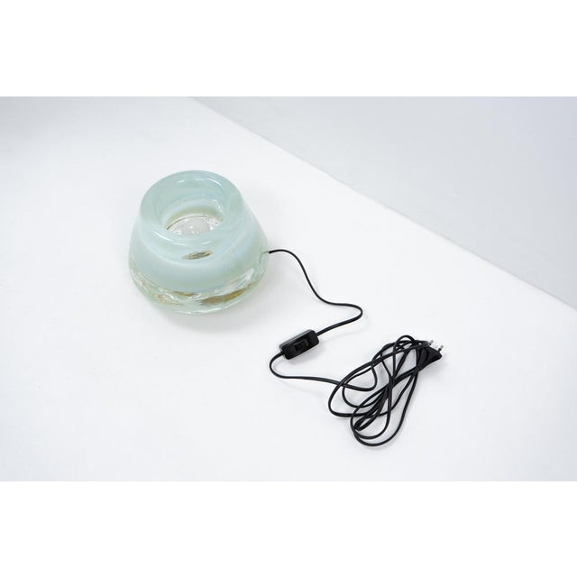 Glass Table Lamp from Leucos, 1970s For Sale - Image 8 of 9
