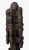 Black Antique Hand-Carved Wooden Pillar Column, Afghanistan / Pakistan, 1890s For Sale - Image 8 of 12