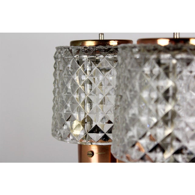 Copper Table Lamps from Kamenicky Senov, 1970s, Set of 2 For Sale - Image 11 of 14