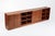 Brown Danish Modern Modular Bookshelf Cabinet System in Teak Wood For Sale - Image 8 of 18