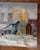 Industrial Landscape Painting, Signed Duff, 1942, Oil on Canvas, USA For Sale - Image 12 of 18