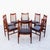 Vintage Arne Vodder Model 422 Rosewood & Leather Danish Modern Dining Chairs For Sale - Image 10 of 12