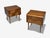 Brown Edmond J Spence, Swedish Modern, Maple, Rare Wave Nightstands, 1950s, A Pair For Sale - Image 8 of 17