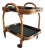 Vintage Bamboo Serving Trolley, 1950s For Sale
