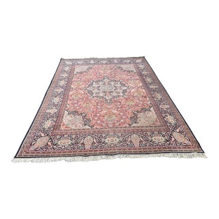 8ft 10in X 12ft Hand Knotted Silk Gulmarg Area Rug For Sale