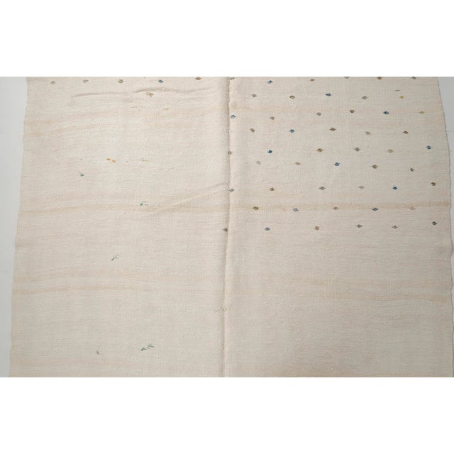Anatolian Oushak Hemp Kilim Rug For Sale - Image 6 of 10