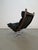 Metal Vintage Black Alcantara Lounge Chair by Bruno Mathsson for Dux, 1960s For Sale - Image 7 of 11
