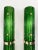 Contemporary Pair of Brass and Green Murano Glass Sconces, Italy For Sale - Image 9 of 12