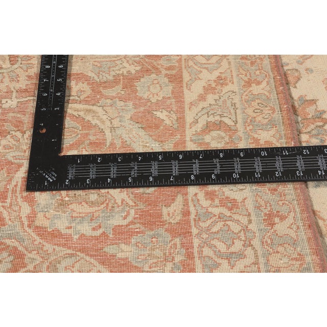 Textile Antique Persian Isfahan Rug, 08'00 X 12'02 For Sale - Image 7 of 10