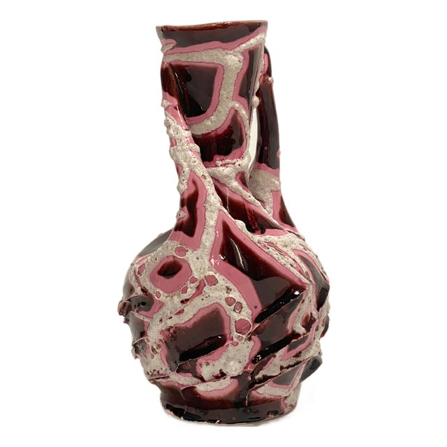 Vase by Marius Giuge for Vallauris, 1950s For Sale