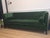 This Venice Emerald Green 7ft Sofa has a timeless and luxurious showing for the upper crust audience. The high tuxedo back...