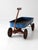 Farmhouse Vintage 1970s Radio Flyer Model 100 Blue Metal Wagon For Sale - Image 3 of 16