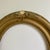 French Antique Gold Wood Oval Frame, No Glass For Sale - Image 3 of 6