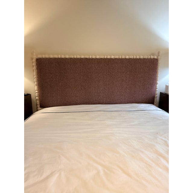 Wood Mr. Brown London St Tropez Bed, King For Sale - Image 7 of 14