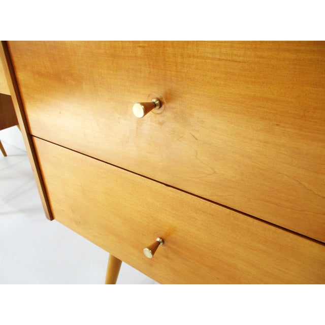 Rare Paul McCobb Planner Group 4 Pc. Vanity Set With Chair by Winchendon Furniture For Sale - Image 10 of 18