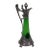 Antique Art Nouveau German WMF Green Glass Pewter Claret Pitcher Jug For Sale