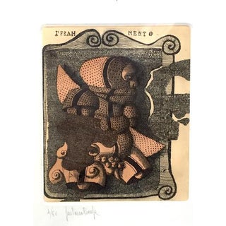 Gaetano Pompa, Fragment Edition of 60, 1980s, Etching For Sale