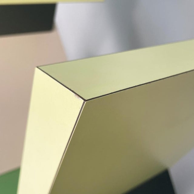 Italian Modern Laminate Carlton Bookcase by Ettore Sottsass for Memphis, 1981 For Sale - Image 9 of 18