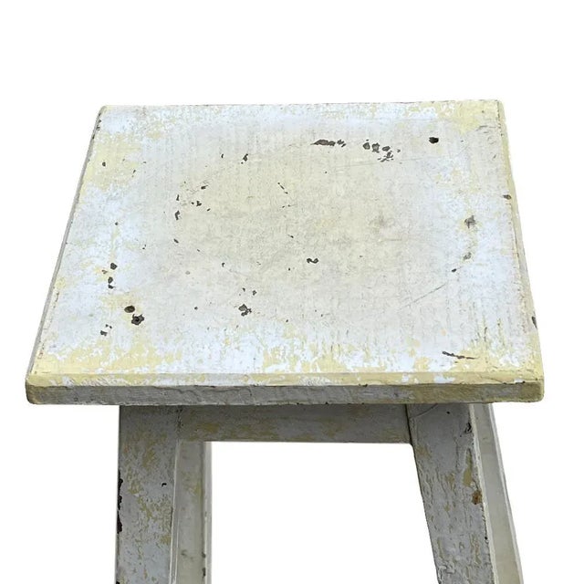 Vintage Wooden Flower Stand For Sale - Image 4 of 7