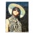 Vintage Sylvan Roberge Encaustic Portrait of a Woman For Sale