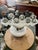 Six sets of glass door knobs no screws very pretty even if you don't put them on a Victoria home Nice clean look even for...