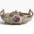 Vintage German Dresden Porcelain Rose Console Bowl For Sale - Image 9 of 15