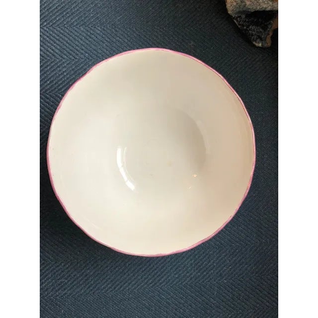 English 19th Century English Pink Lustreware Bowl For Sale - Image 3 of 5