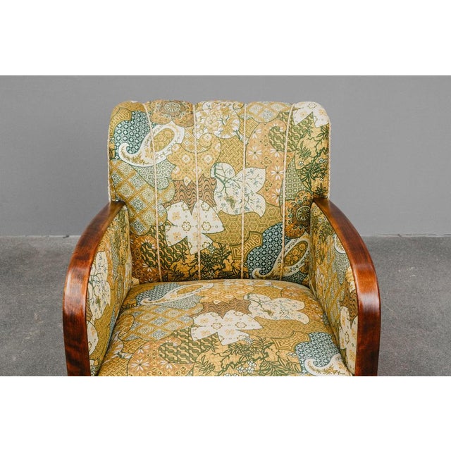 Vintage Art Deco Lounge Chairs in Birch and Pine, 1920s, Set of 2 For Sale - Image 13 of 18