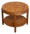 Art Deco Round Occasional or Side Table of Walnut From France For Sale