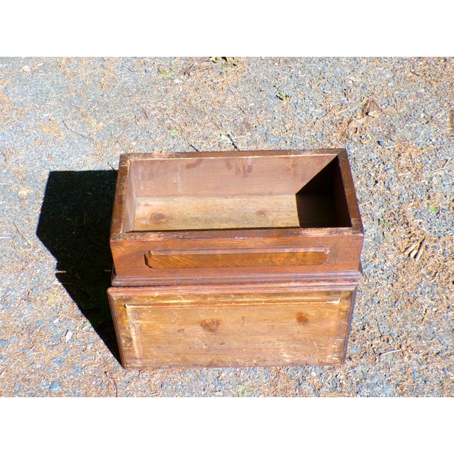 Antique Victorian Slipper Bench Solid Walnut Sewing Stool For Sale - Image 14 of 14