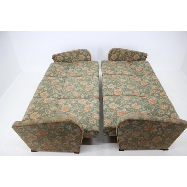 3-Seat Sofa by Jindřich Halabala, 1930s For Sale - Image 4 of 14